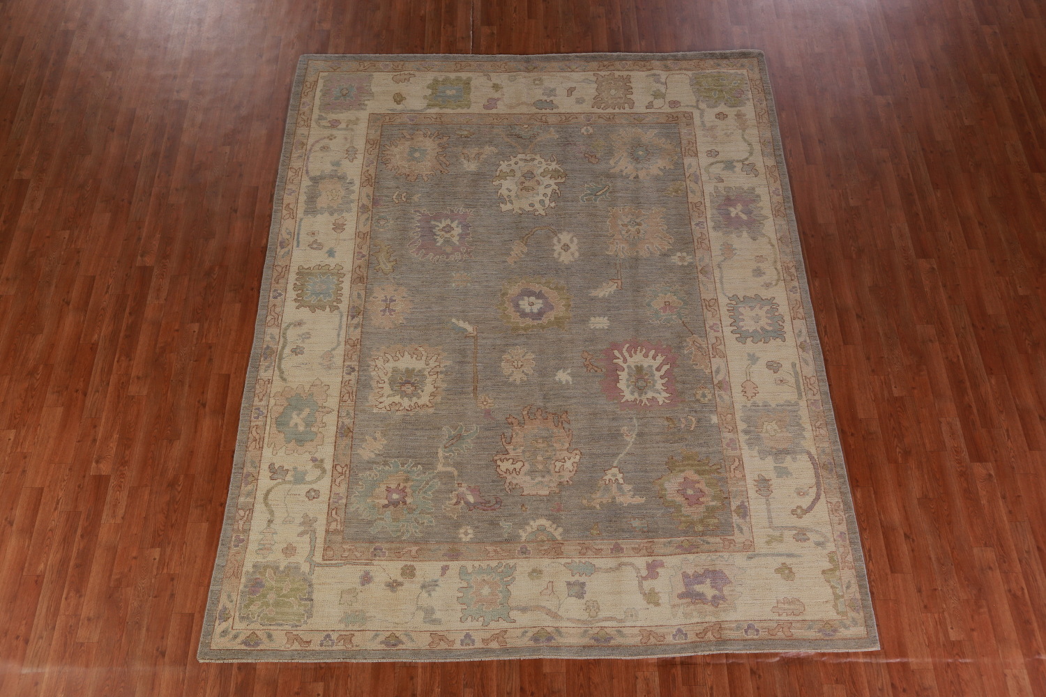 Vegetable Dye Oushak Turkish Area Rug 8x10