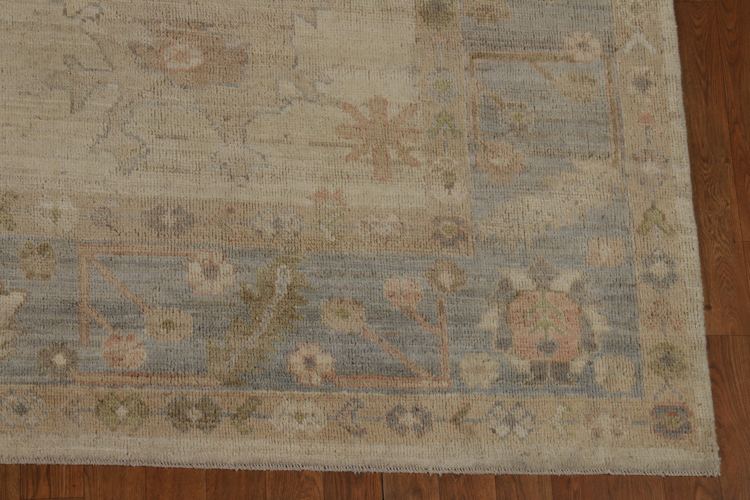 Vegetable Dye Wool Oushak Turkish Area Rug 8x10