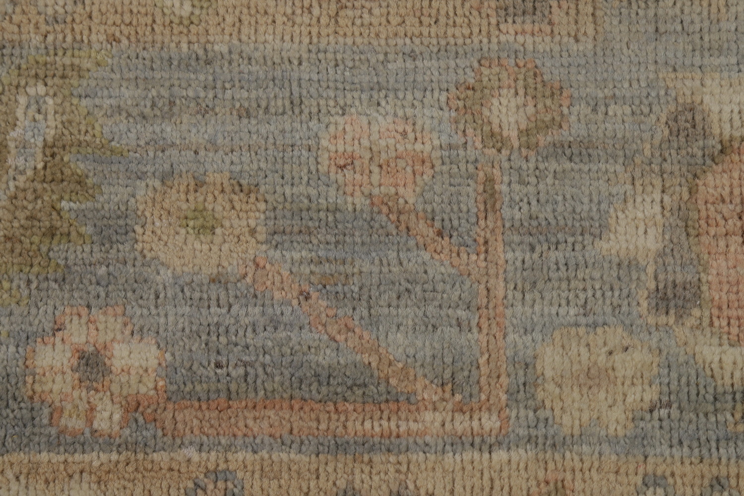 Vegetable Dye Wool Oushak Turkish Area Rug 8x10