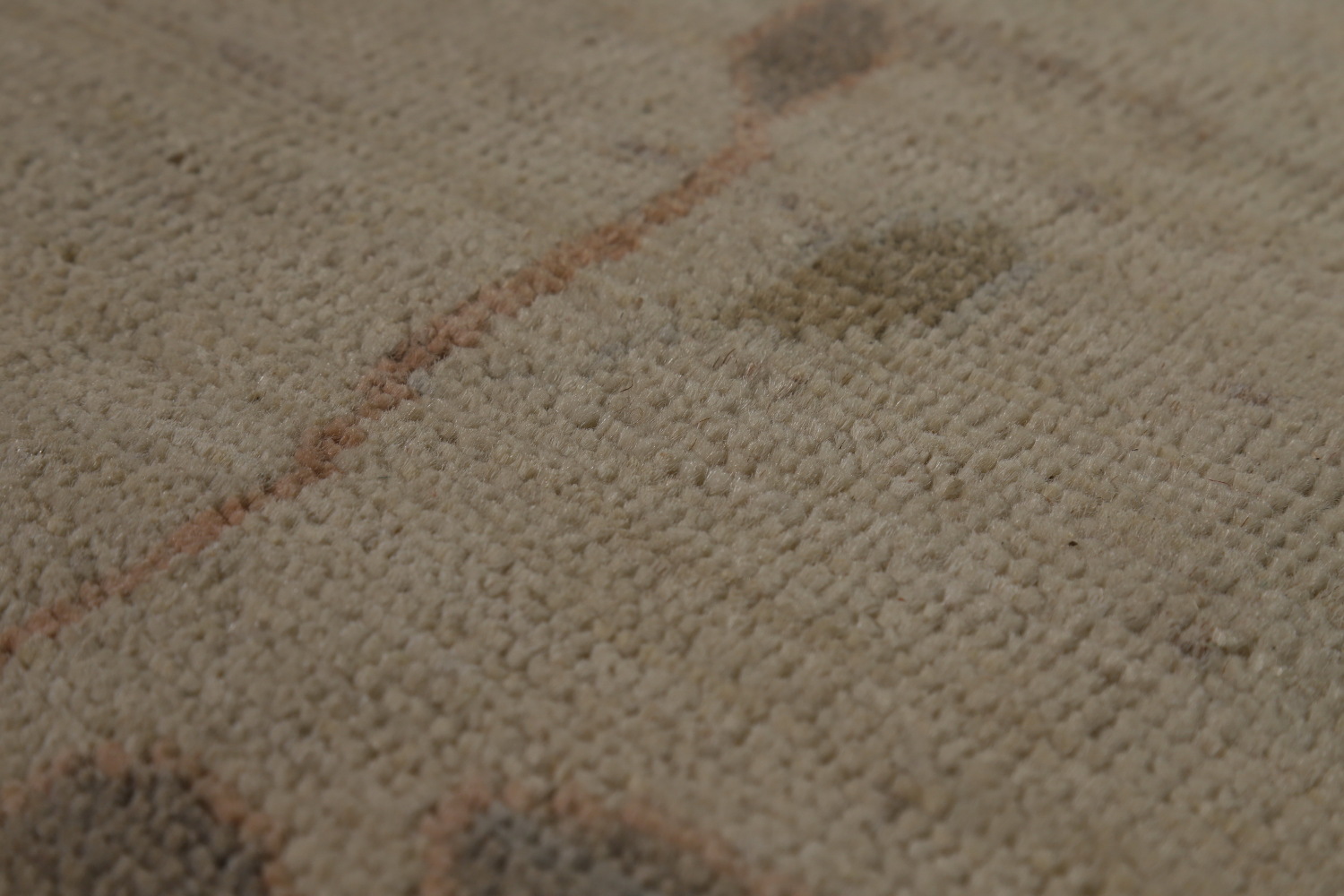 Vegetable Dye Wool Oushak Turkish Area Rug 8x10