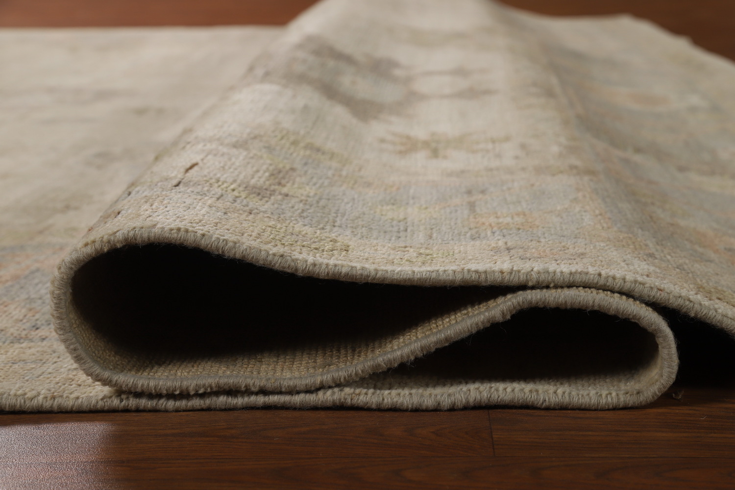 Vegetable Dye Wool Oushak Turkish Area Rug 8x10