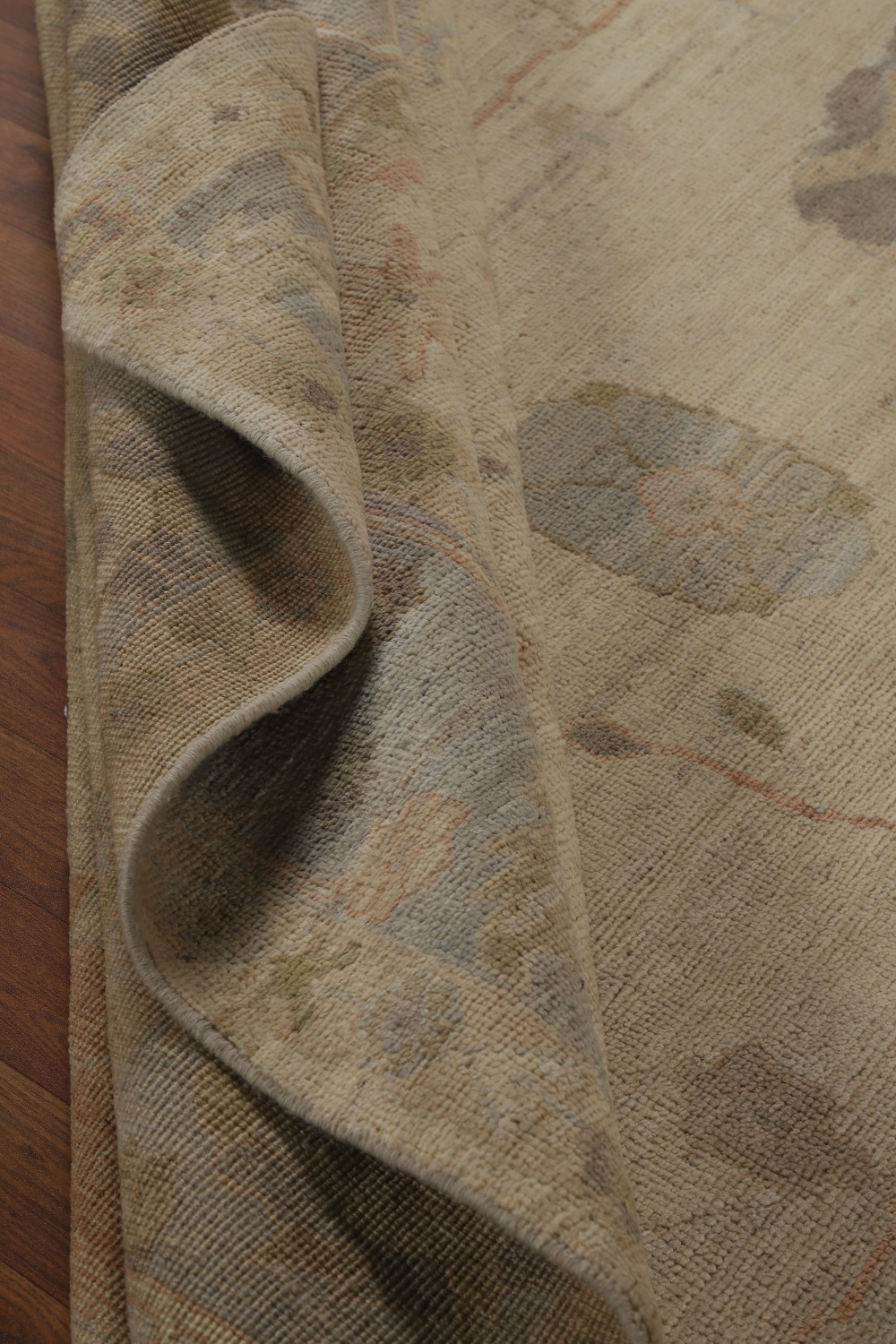 Vegetable Dye Wool Oushak Turkish Area Rug 8x10