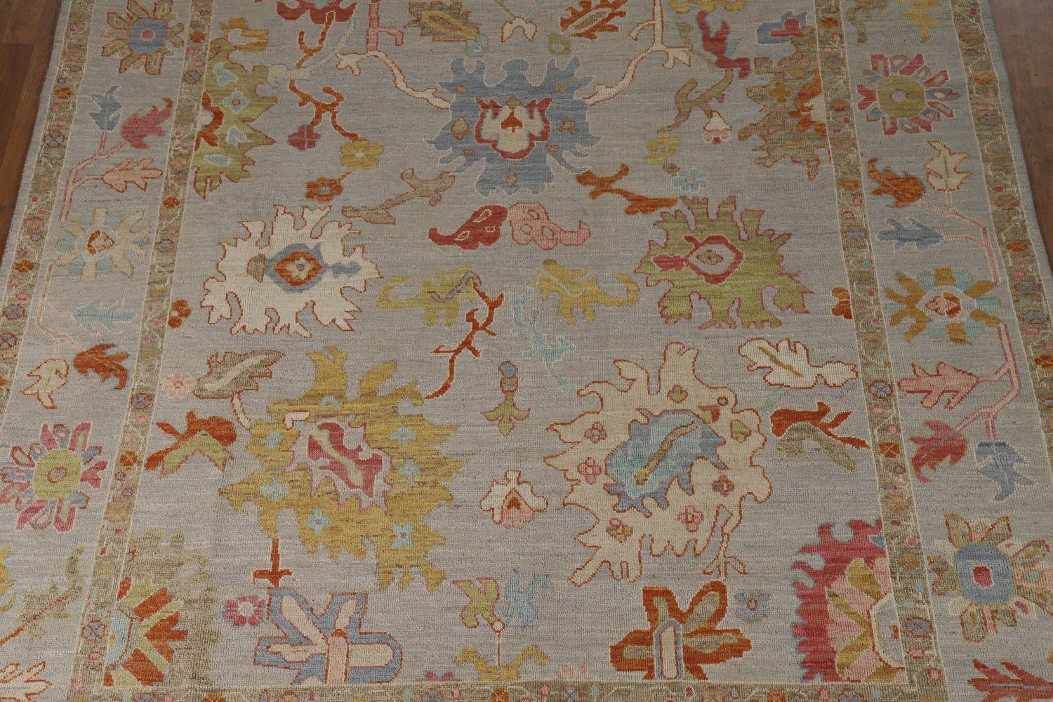Vegetable Dye Oushak Turkish Area Rug 8x10