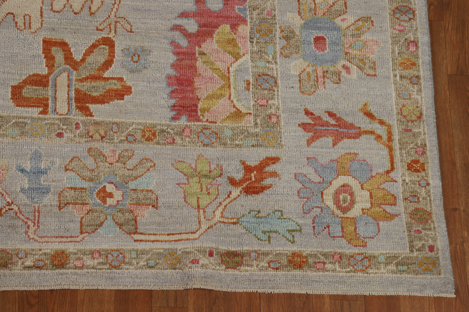 Vegetable Dye Oushak Turkish Area Rug 8x10