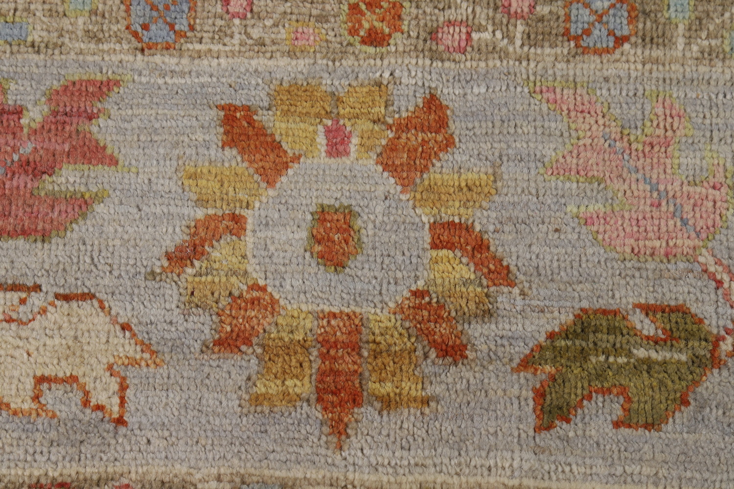 Vegetable Dye Oushak Turkish Area Rug 8x10