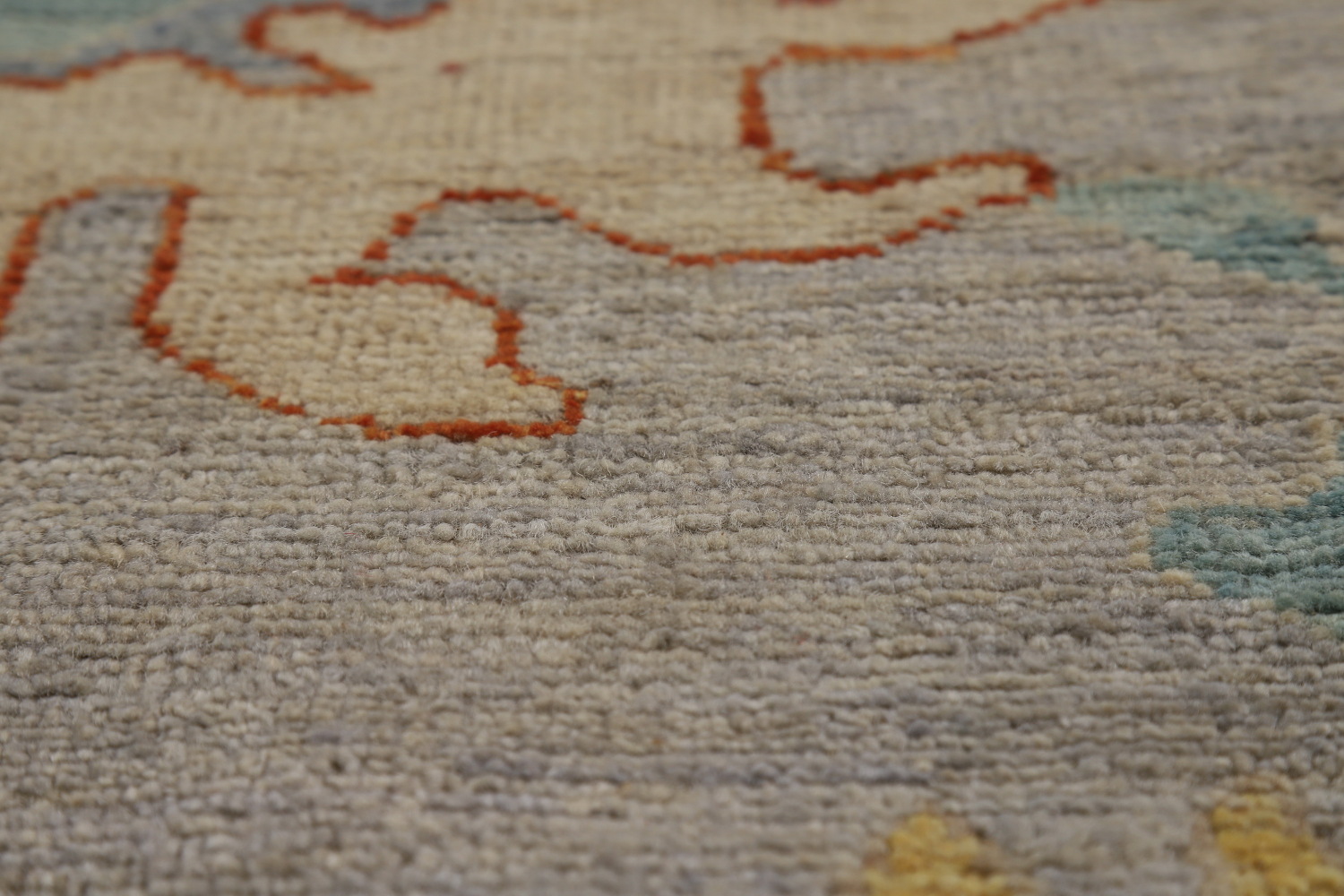Vegetable Dye Oushak Turkish Area Rug 8x10