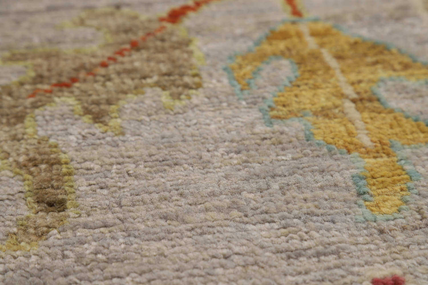 Vegetable Dye Oushak Turkish Area Rug 8x10