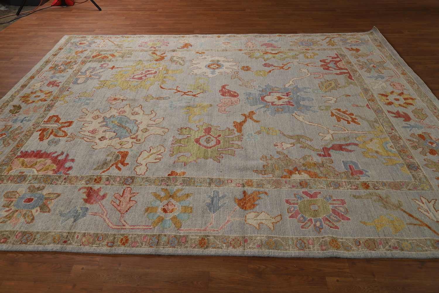 Vegetable Dye Oushak Turkish Area Rug 8x10
