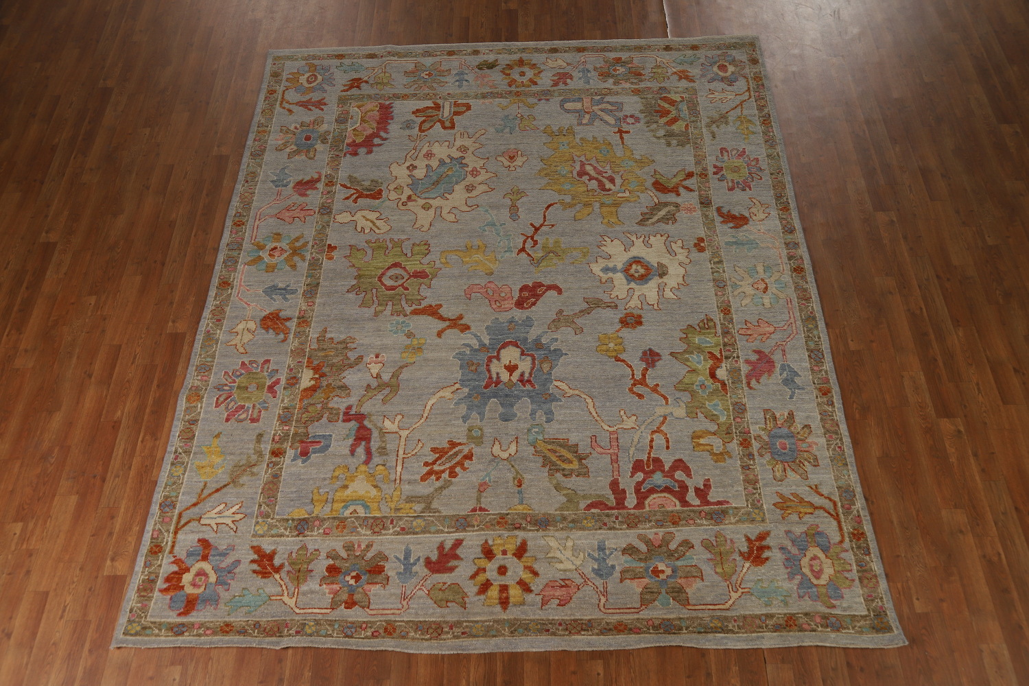 Vegetable Dye Oushak Turkish Area Rug 8x10