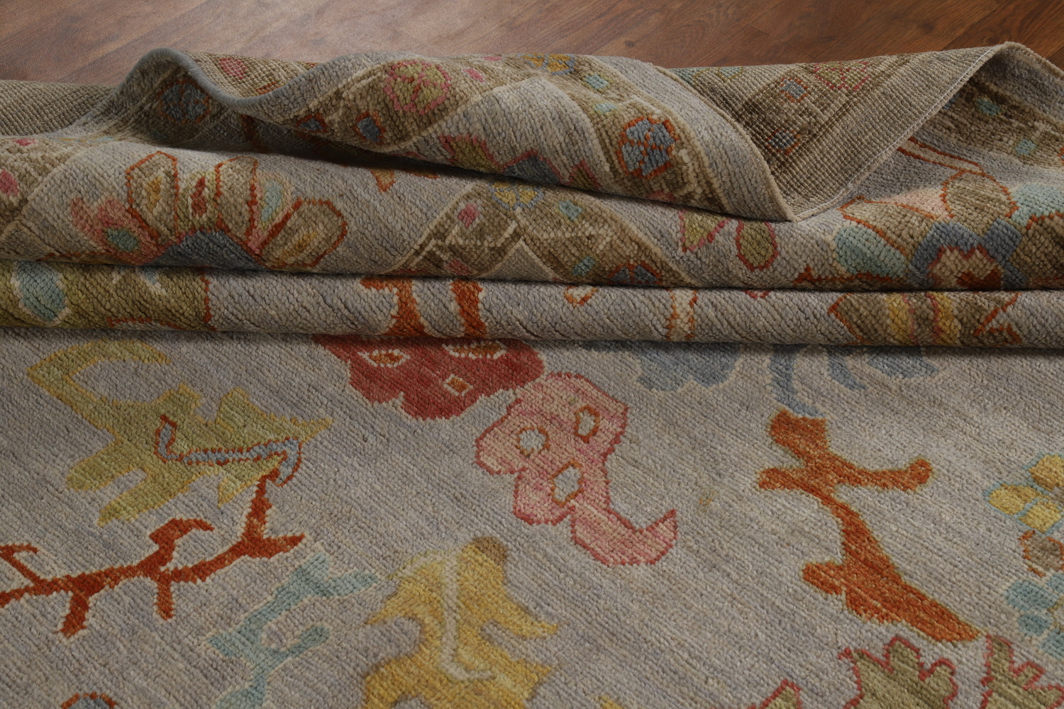 Vegetable Dye Oushak Turkish Area Rug 8x10