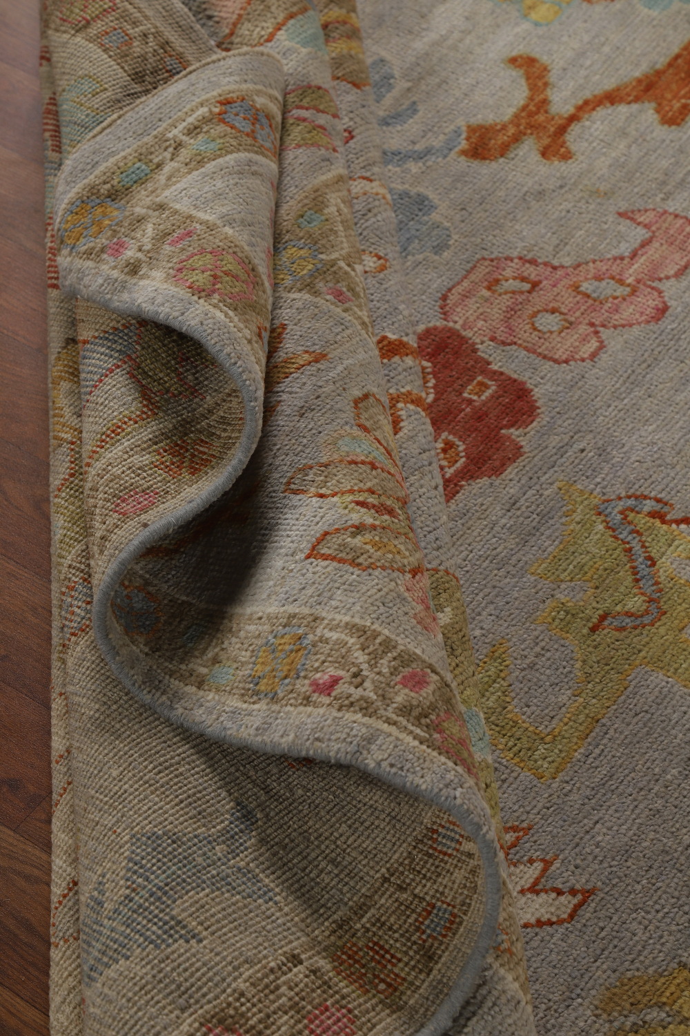 Vegetable Dye Oushak Turkish Area Rug 8x10
