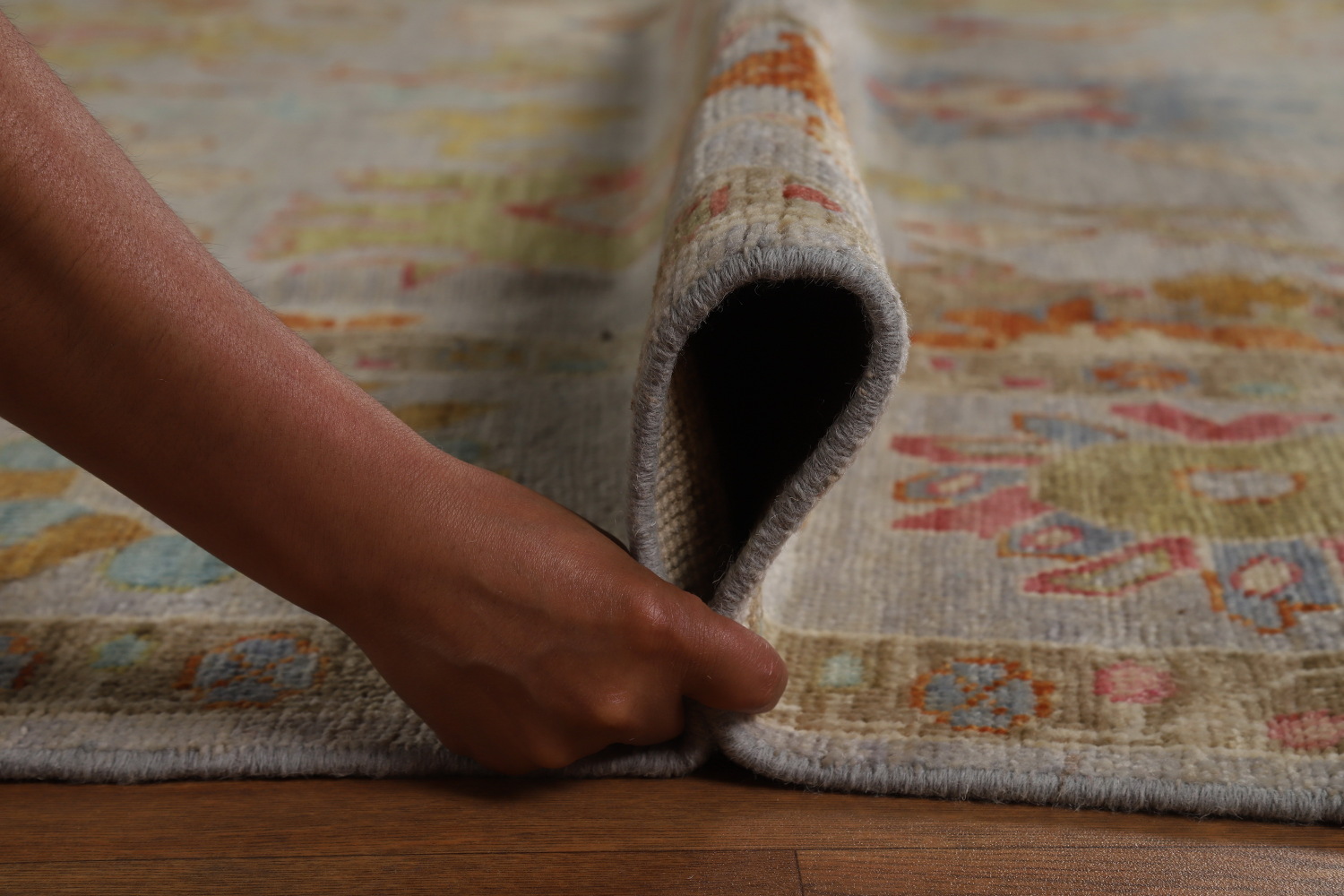 Vegetable Dye Oushak Turkish Area Rug 8x10