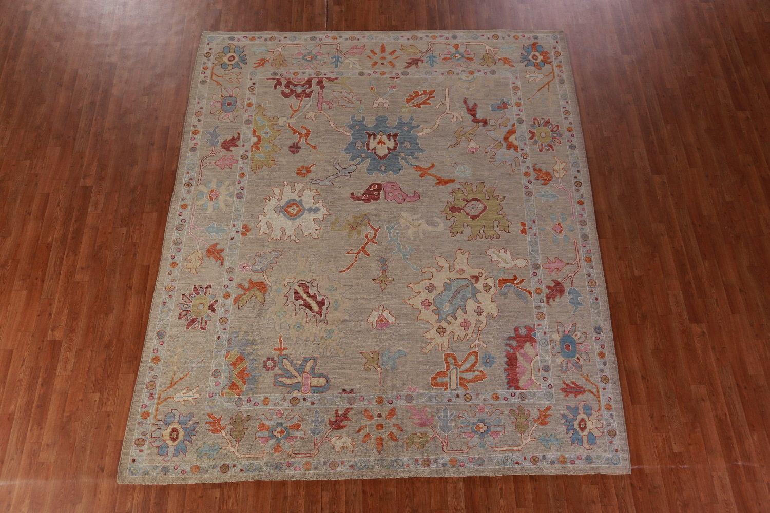 Vegetable Dye Oushak Turkish Area Rug 8x10