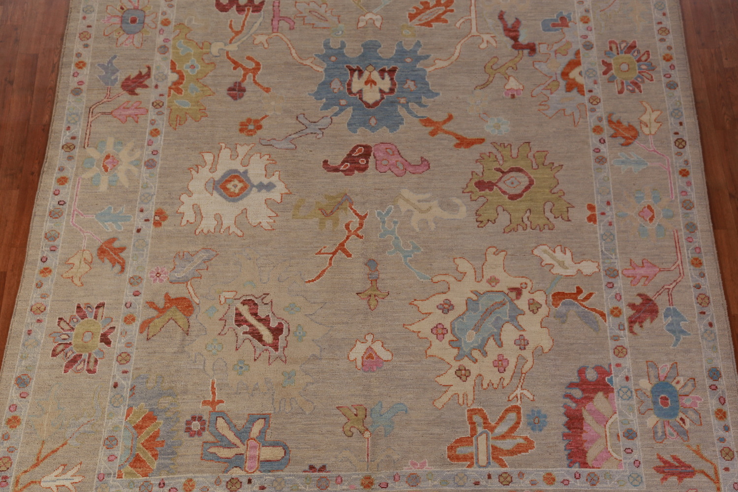 Vegetable Dye Oushak Turkish Area Rug 8x10