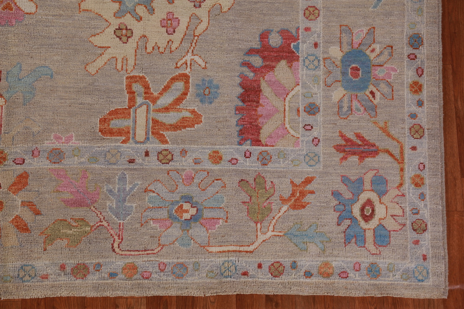 Vegetable Dye Oushak Turkish Area Rug 8x10