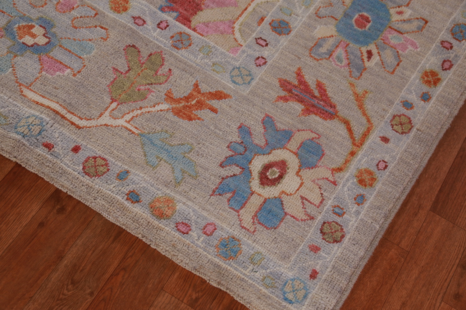 Vegetable Dye Oushak Turkish Area Rug 8x10