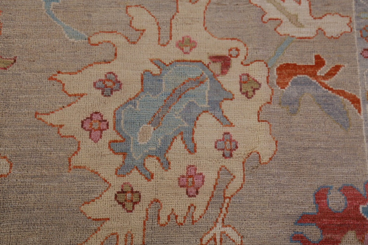 Vegetable Dye Oushak Turkish Area Rug 8x10