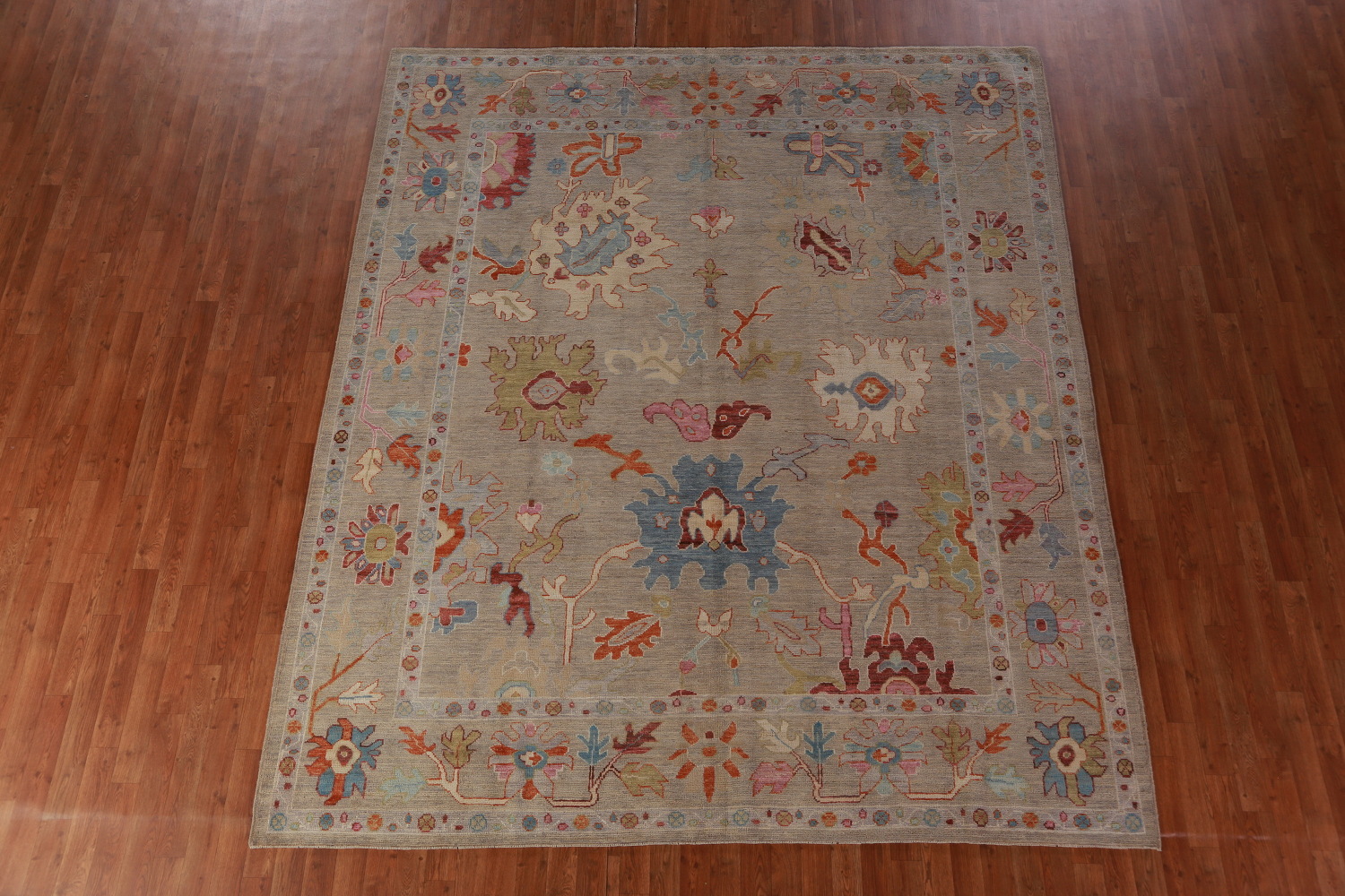 Vegetable Dye Oushak Turkish Area Rug 8x10