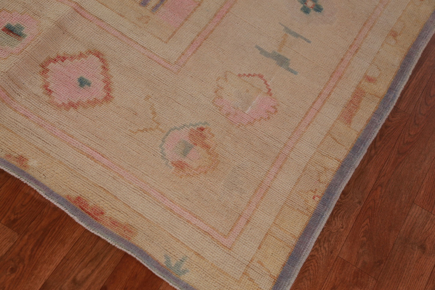 Vegetable Dye Purple Oushak Turkish Area Rug 10x13