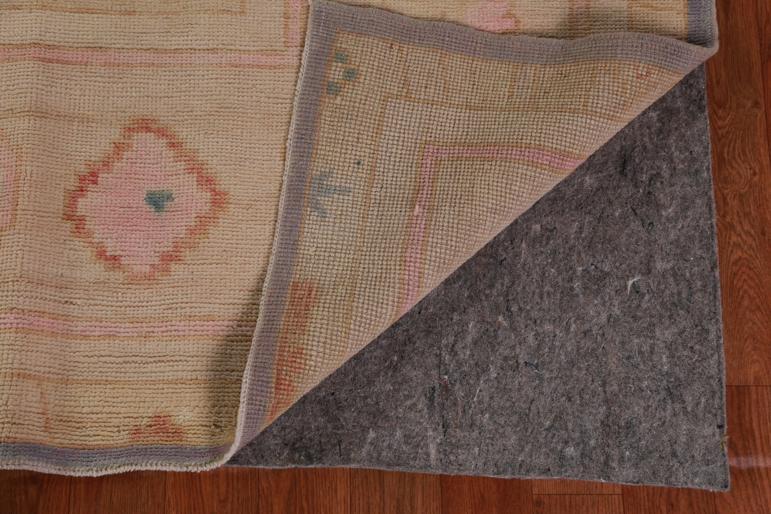 Vegetable Dye Purple Oushak Turkish Area Rug 10x13