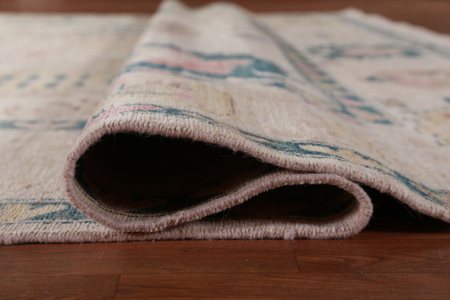 Vegetable Dye Oushak Turkish Large Rug 10x14