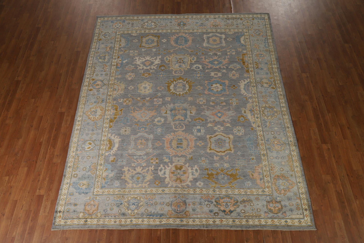 Vegetable Dye Oushak Turkish Area Rug 8x10