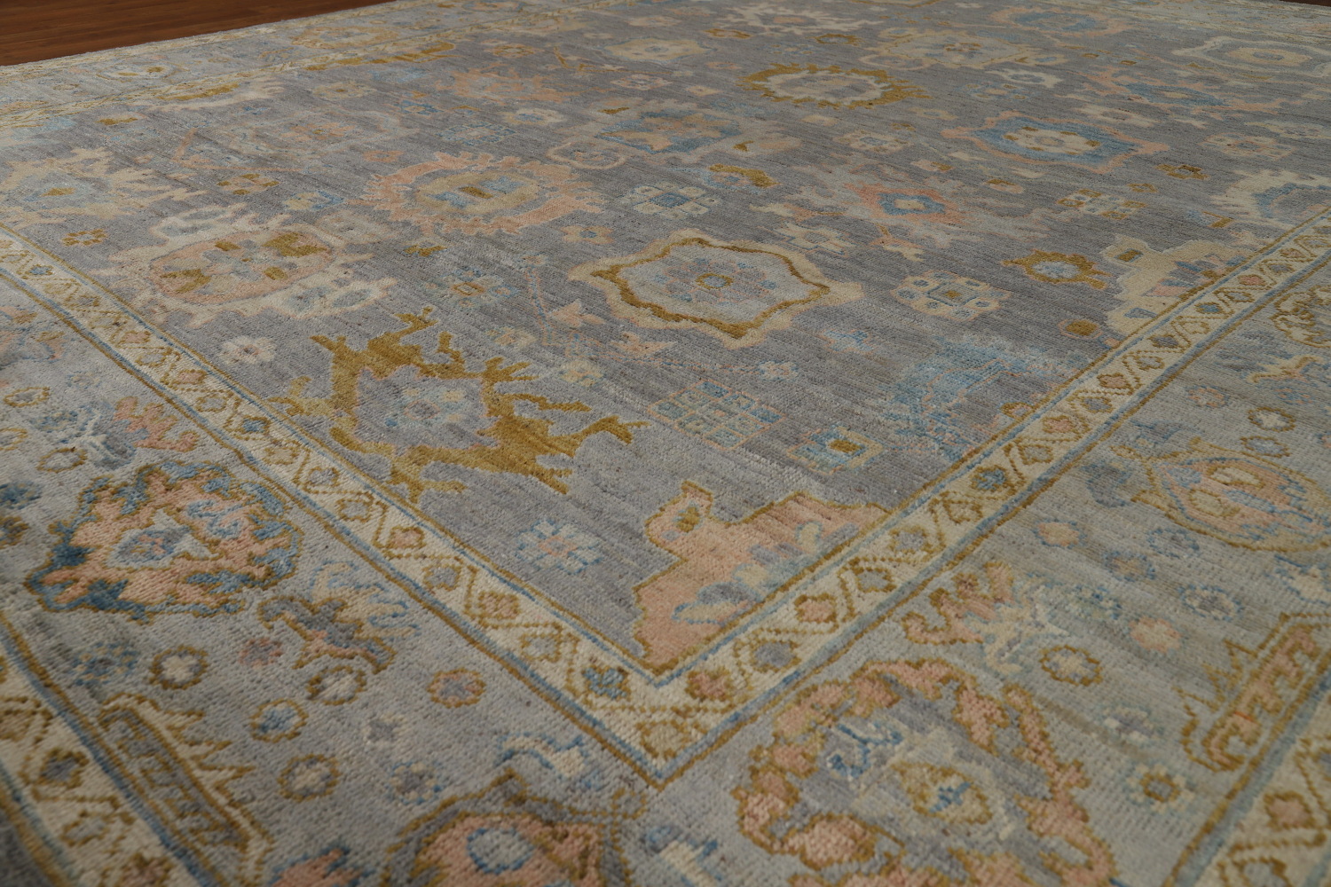 Vegetable Dye Oushak Turkish Area Rug 8x10