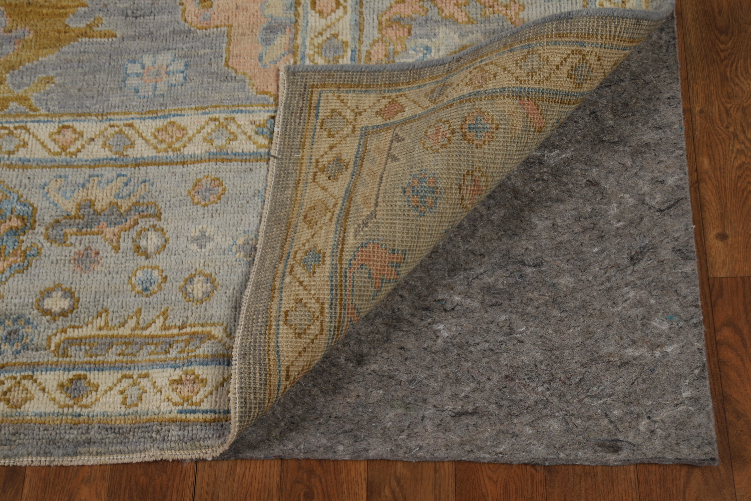 Vegetable Dye Oushak Turkish Area Rug 8x10