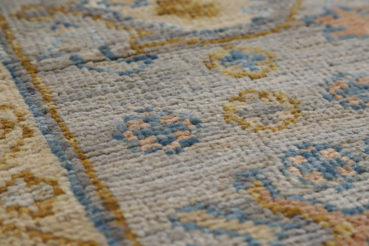 Vegetable Dye Oushak Turkish Area Rug 8x10