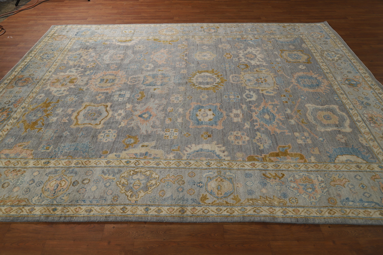 Vegetable Dye Oushak Turkish Area Rug 8x10