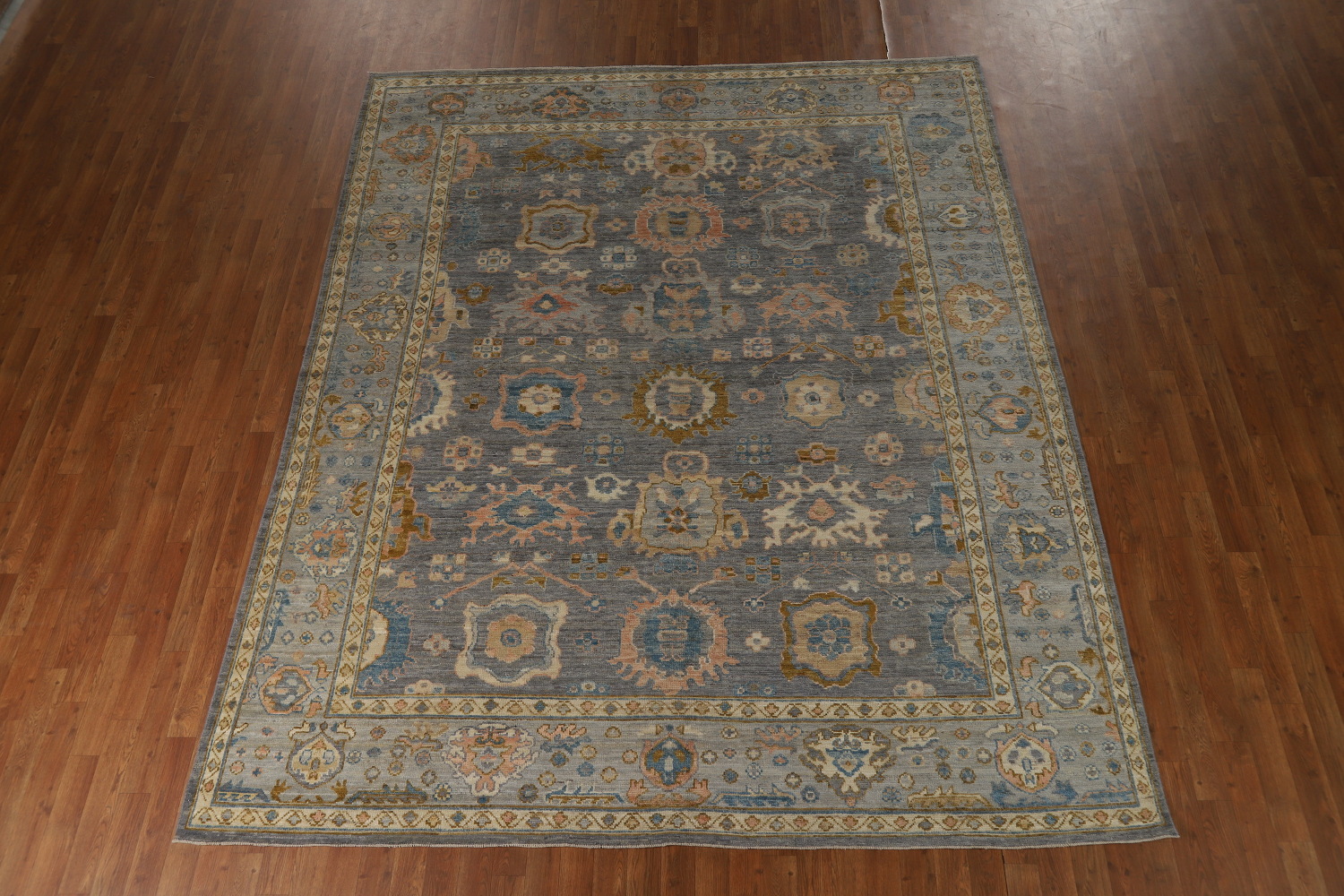 Vegetable Dye Oushak Turkish Area Rug 8x10
