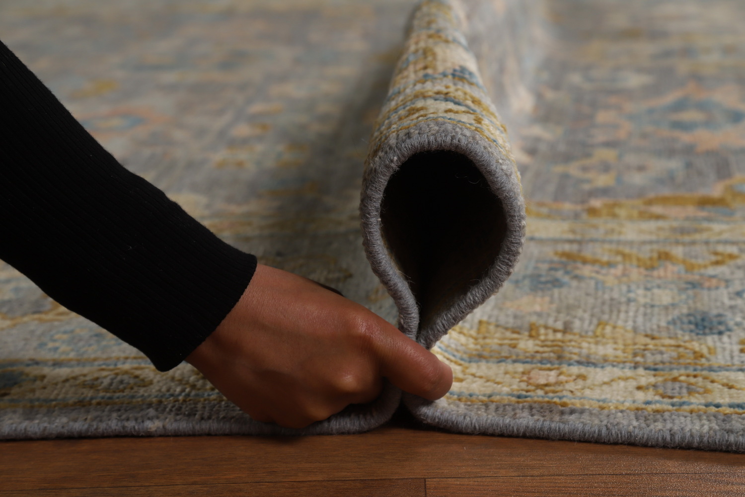 Vegetable Dye Oushak Turkish Area Rug 8x10