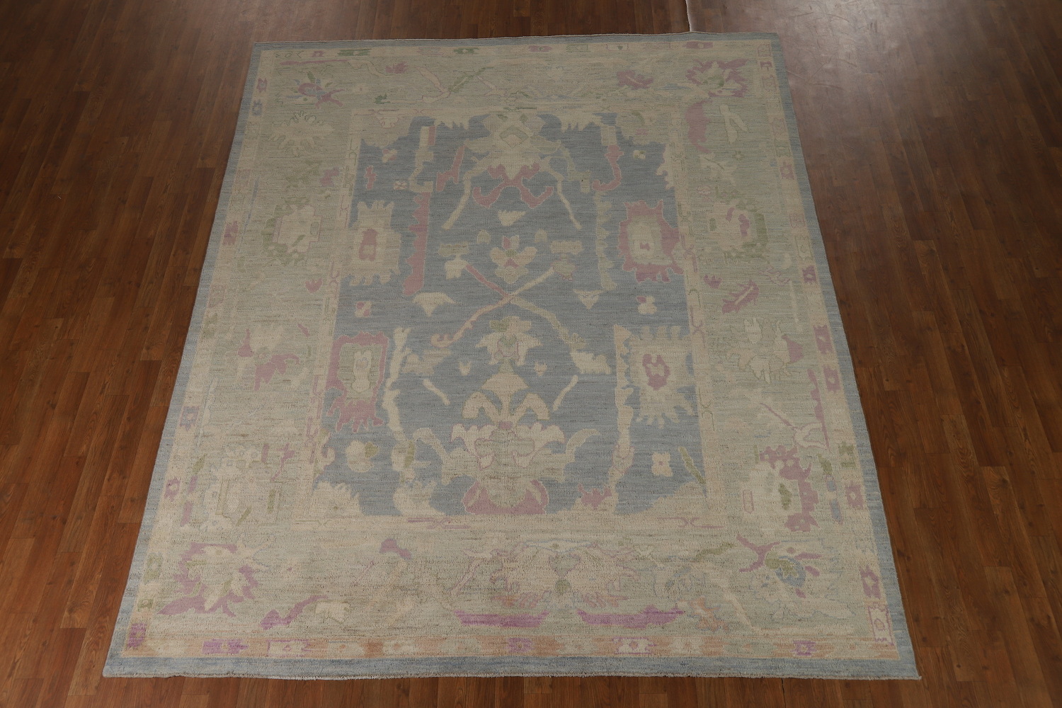 Vegetable Dye Oushak Turkish Area Rug 8x10