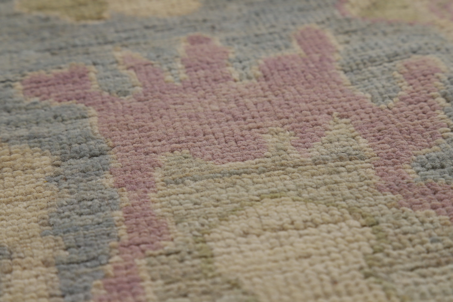 Vegetable Dye Oushak Turkish Area Rug 8x10