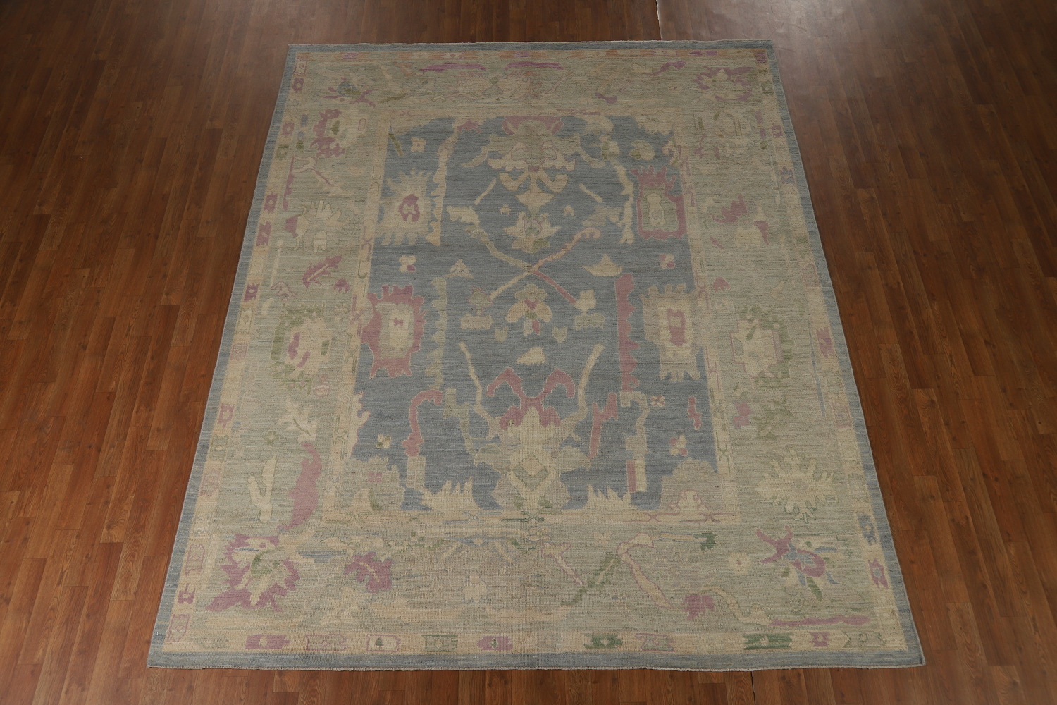 Vegetable Dye Oushak Turkish Area Rug 8x10