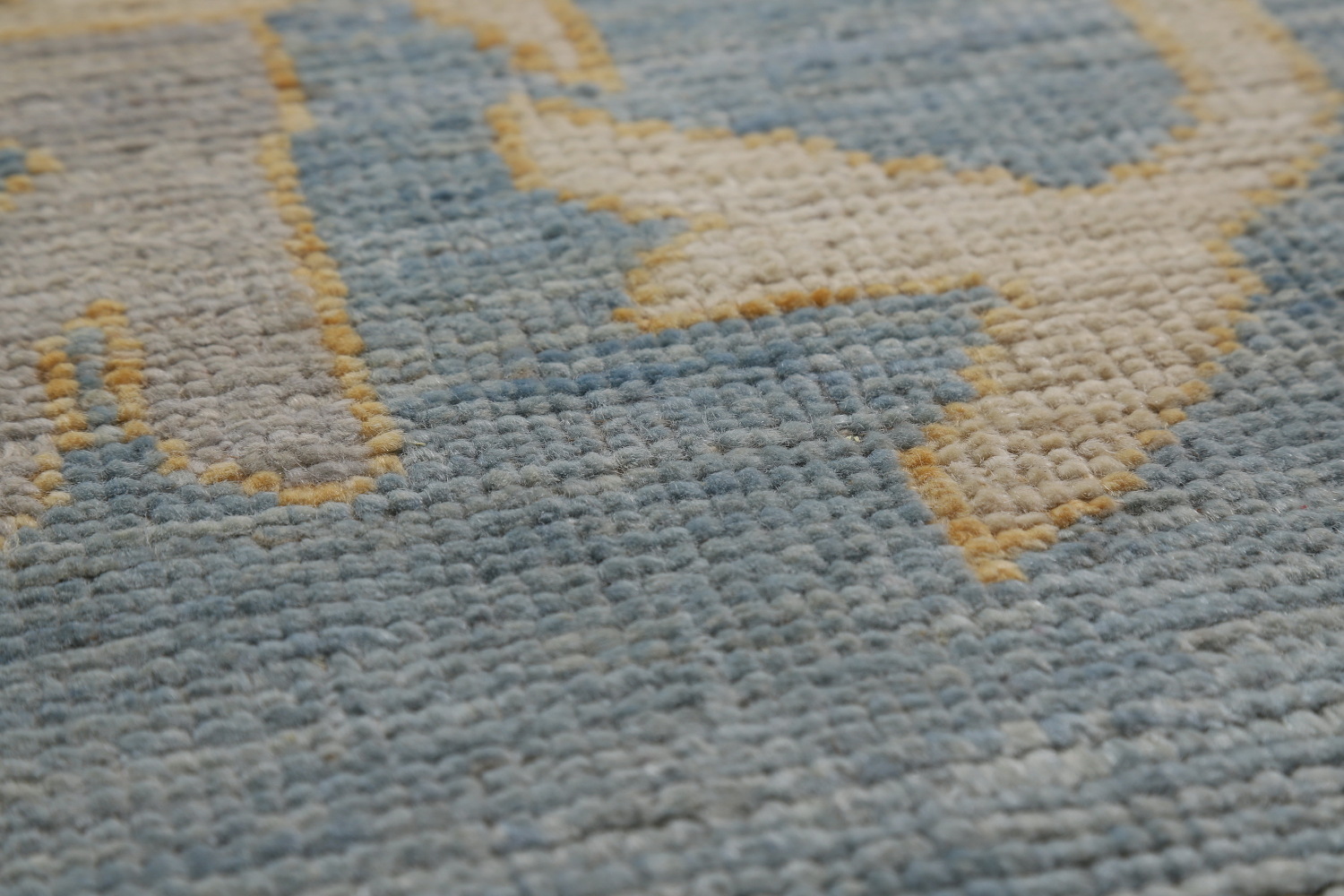 Vegetable Dye Oushak Turkish Area Rug 9x12