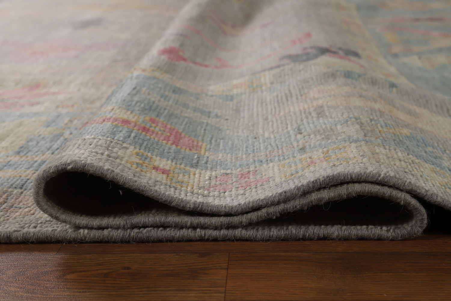 Vegetable Dye Oushak Turkish Area Rug 9x12