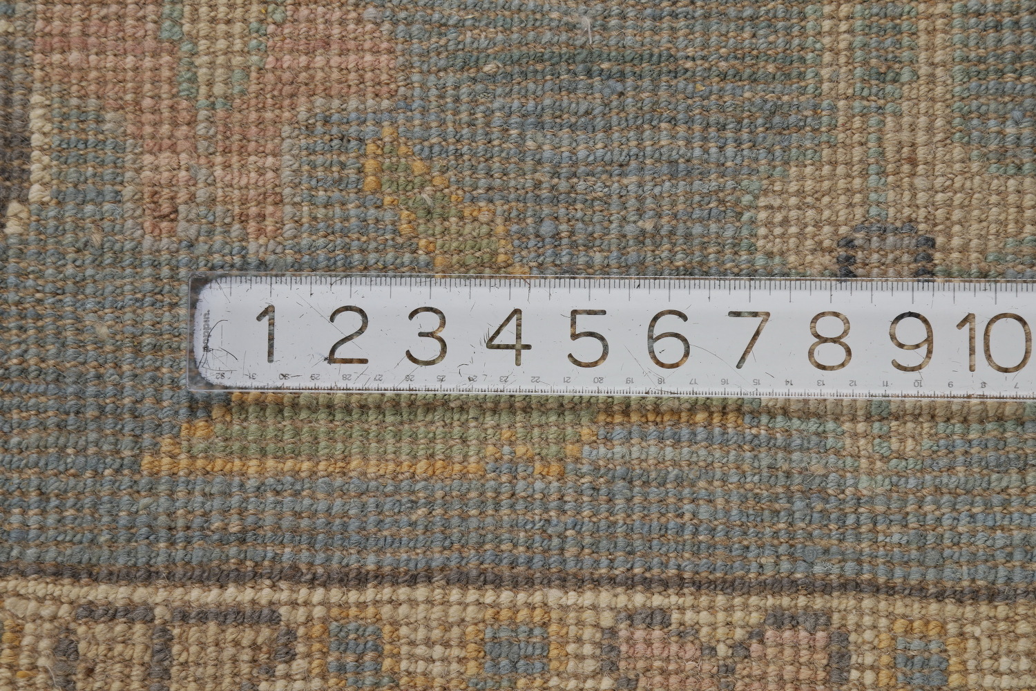 Vegetable Dye Oushak Turkish Area Rug 9x12