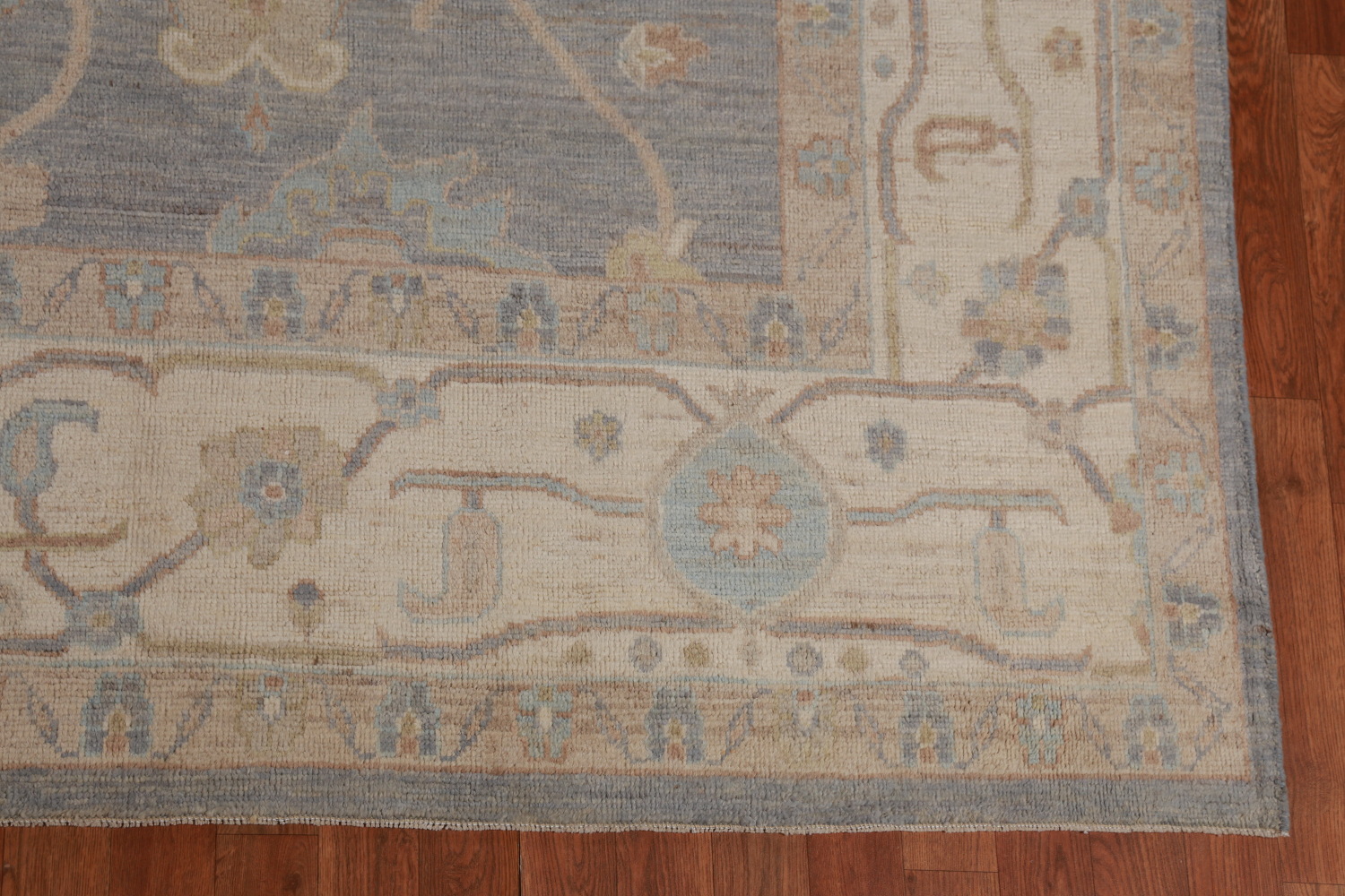 Vegetable Dye Oushak Turkish Area Rug 9x12