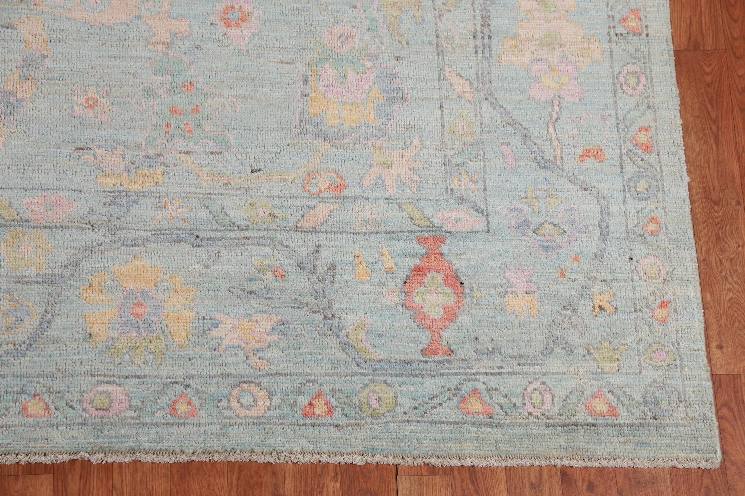 Vegetable Dye Oushak Turkish Area Rug 8x10