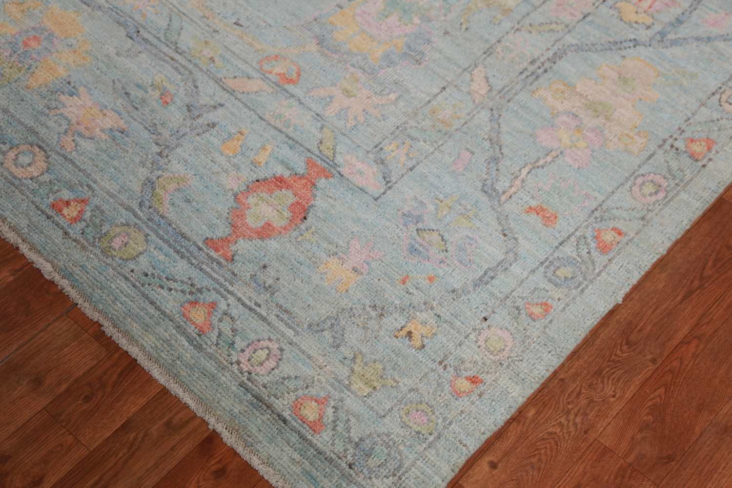 Vegetable Dye Oushak Turkish Area Rug 8x10