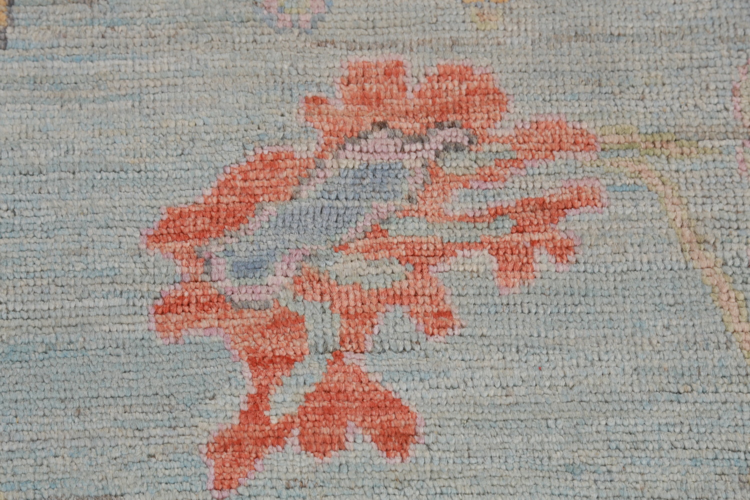Vegetable Dye Oushak Turkish Area Rug 8x10