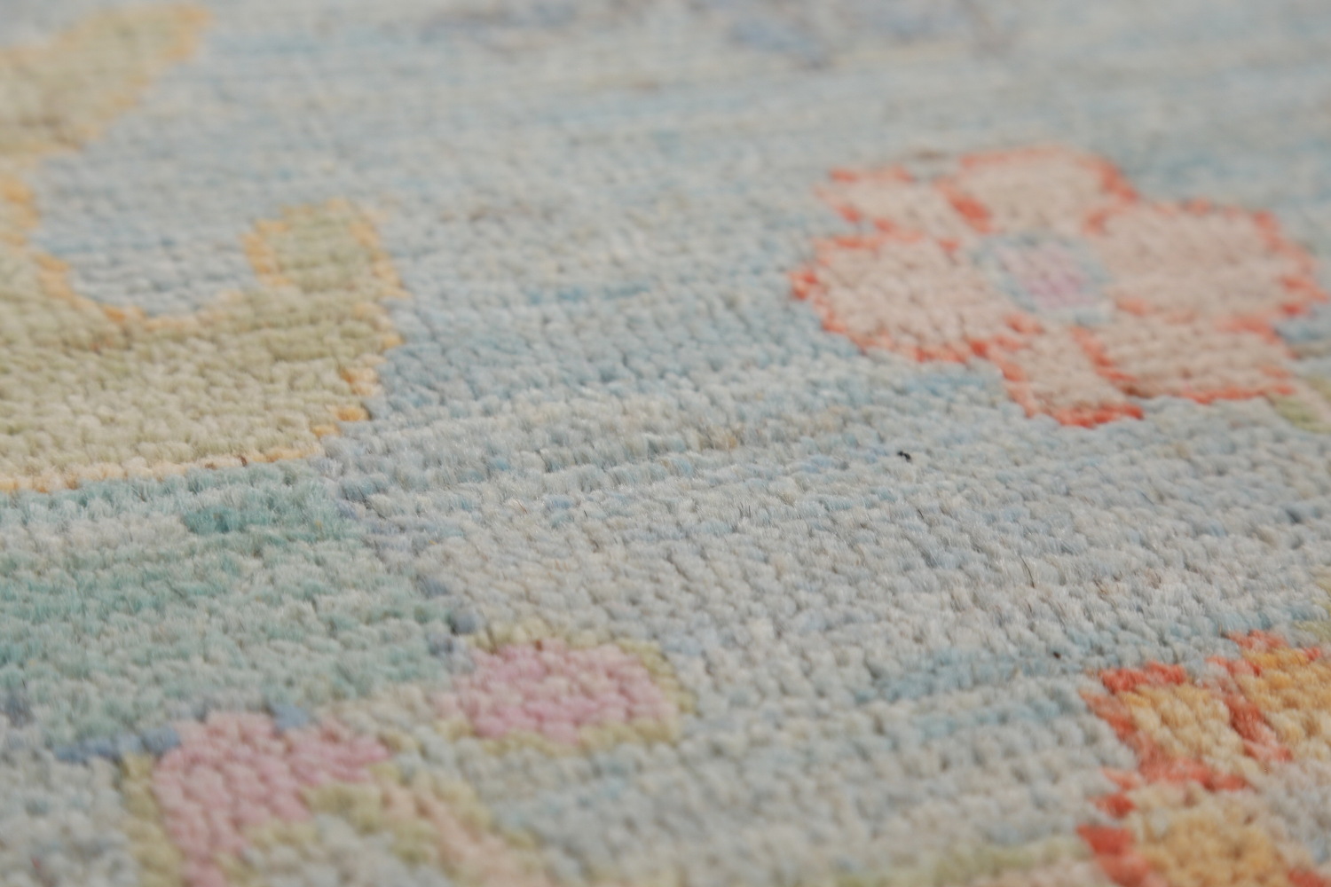 Vegetable Dye Oushak Turkish Area Rug 8x10