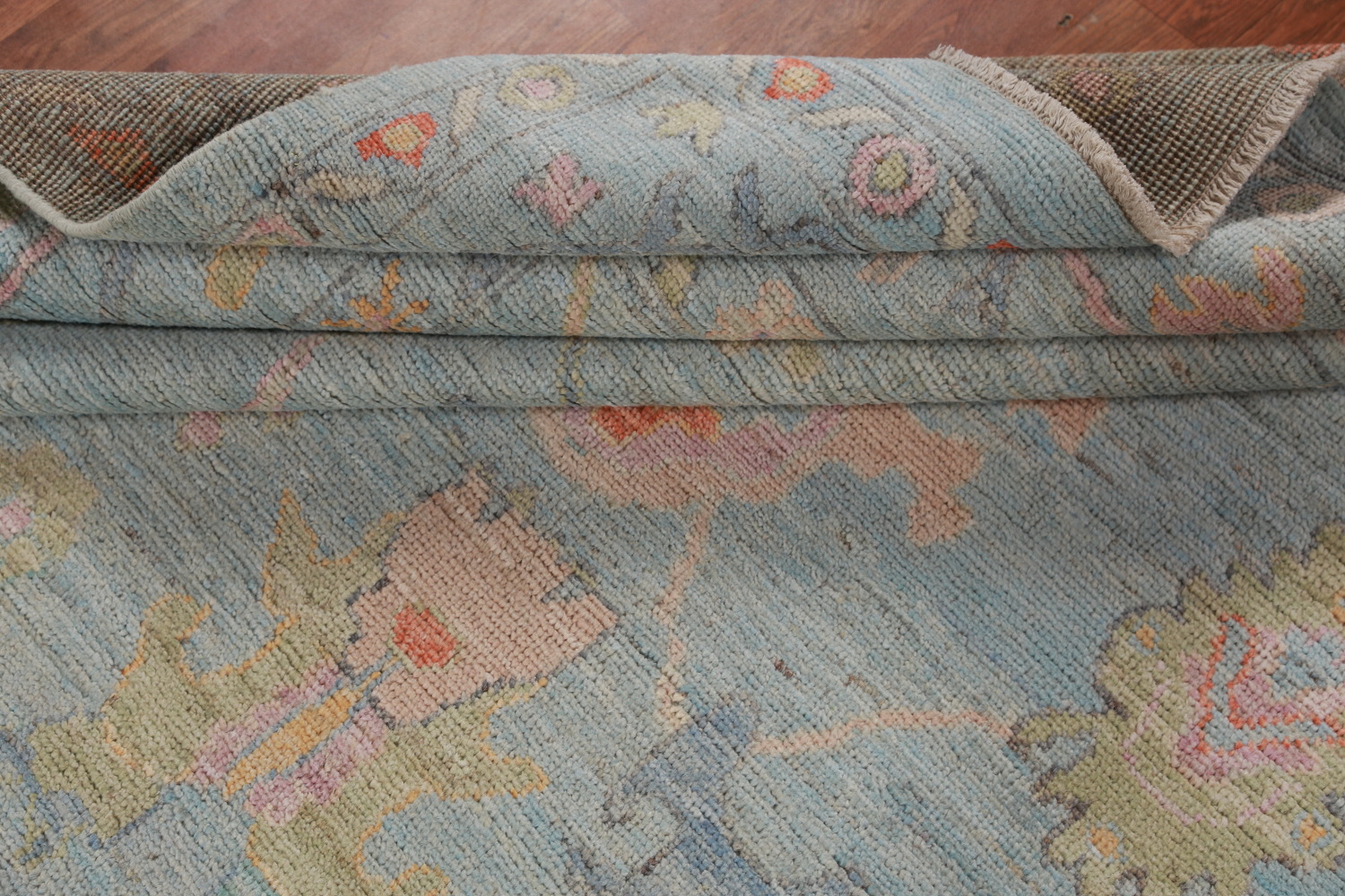 Vegetable Dye Oushak Turkish Area Rug 8x10