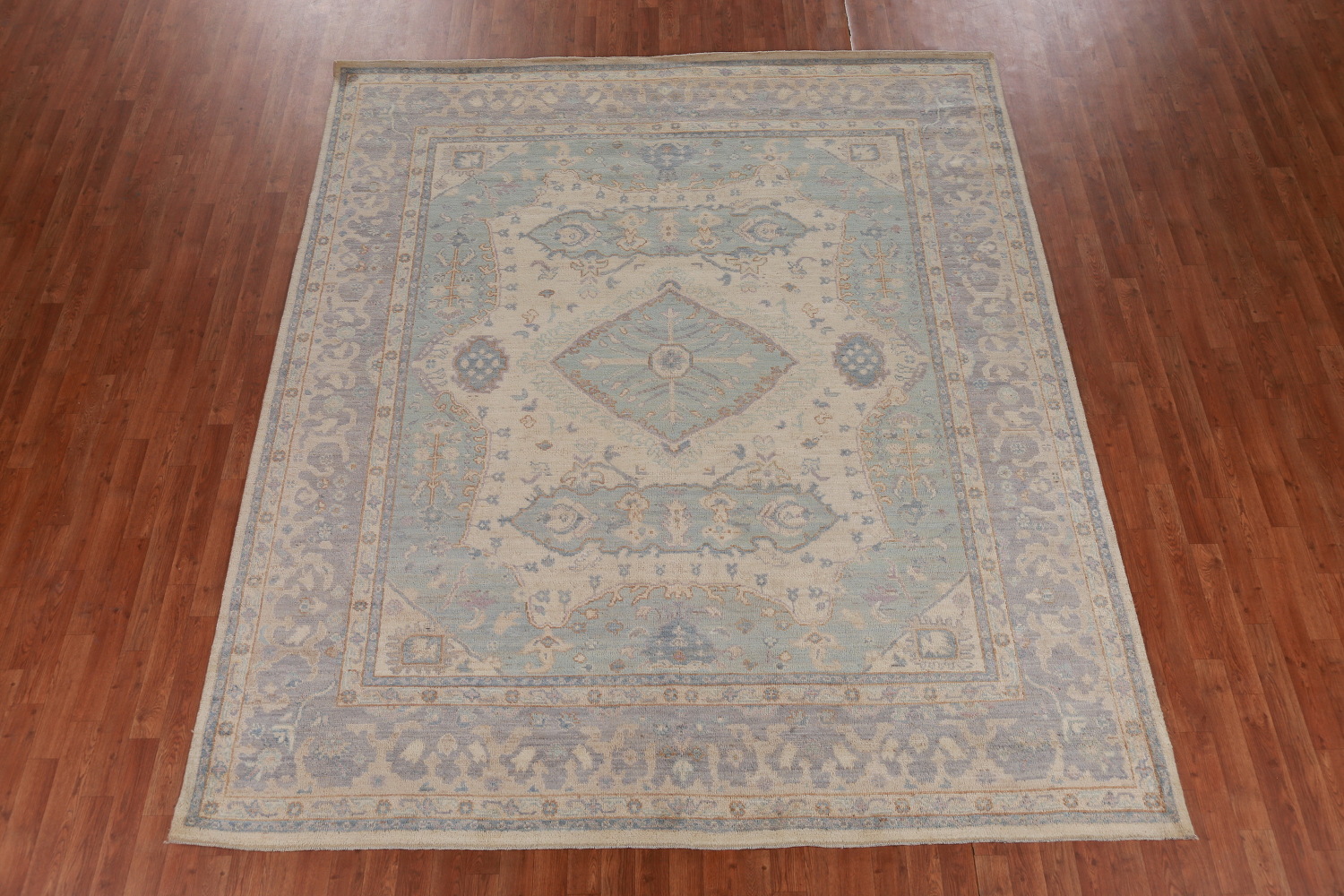 Vegetable Dye Oushak Turkish Area Rug 8x10