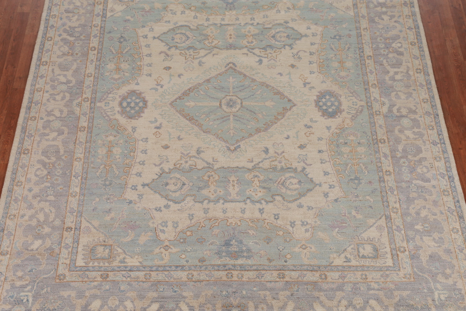 Vegetable Dye Oushak Turkish Area Rug 8x10