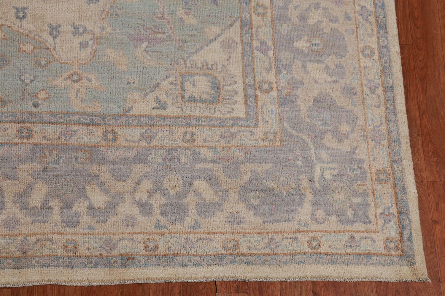 Vegetable Dye Oushak Turkish Area Rug 8x10