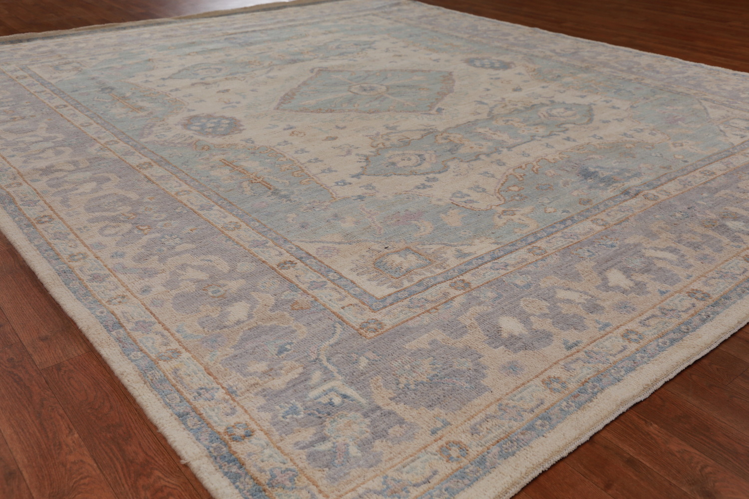 Vegetable Dye Oushak Turkish Area Rug 8x10