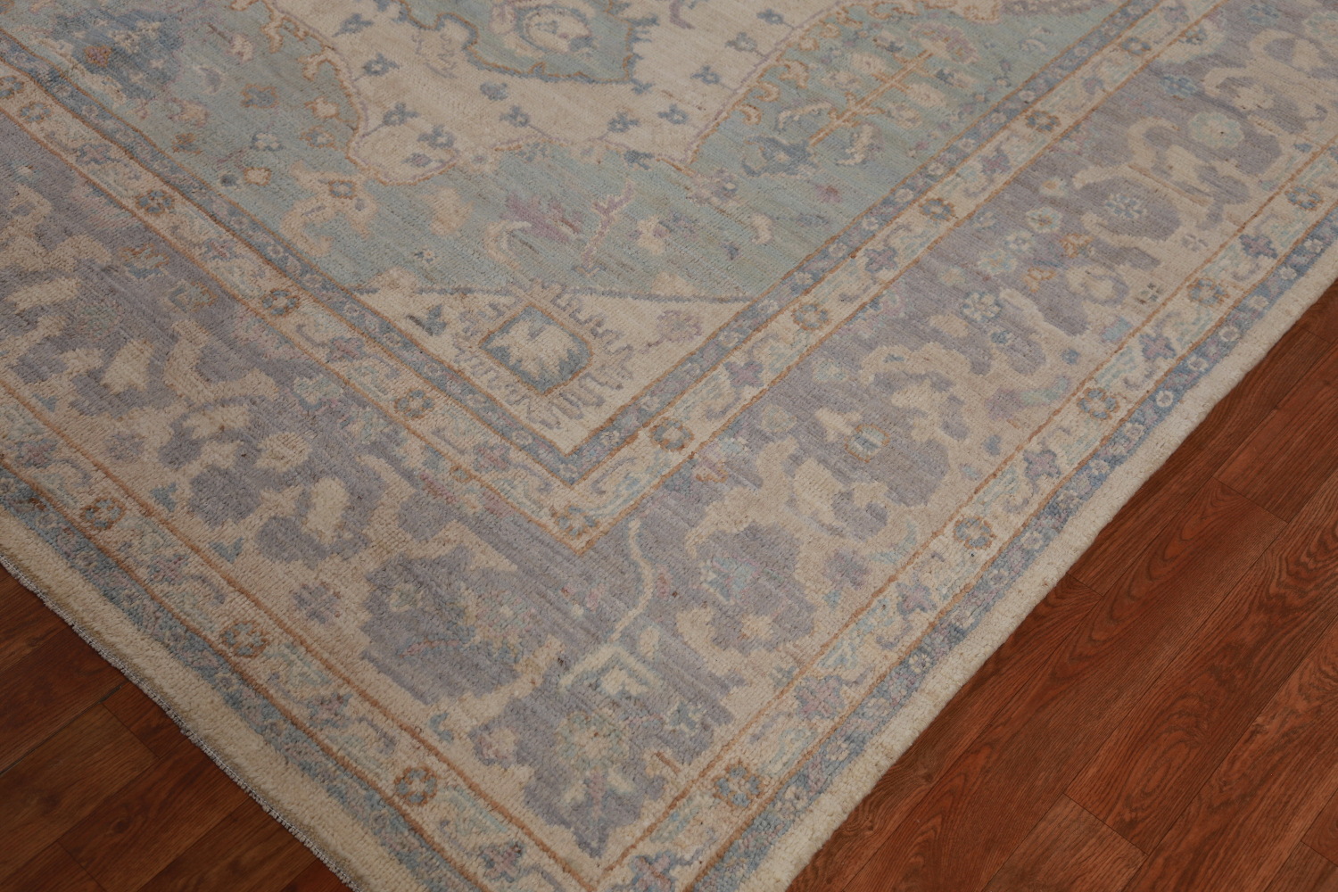 Vegetable Dye Oushak Turkish Area Rug 8x10