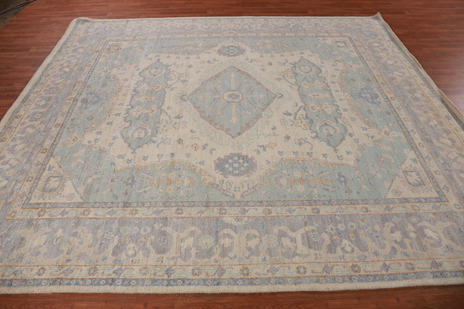 Vegetable Dye Oushak Turkish Area Rug 8x10